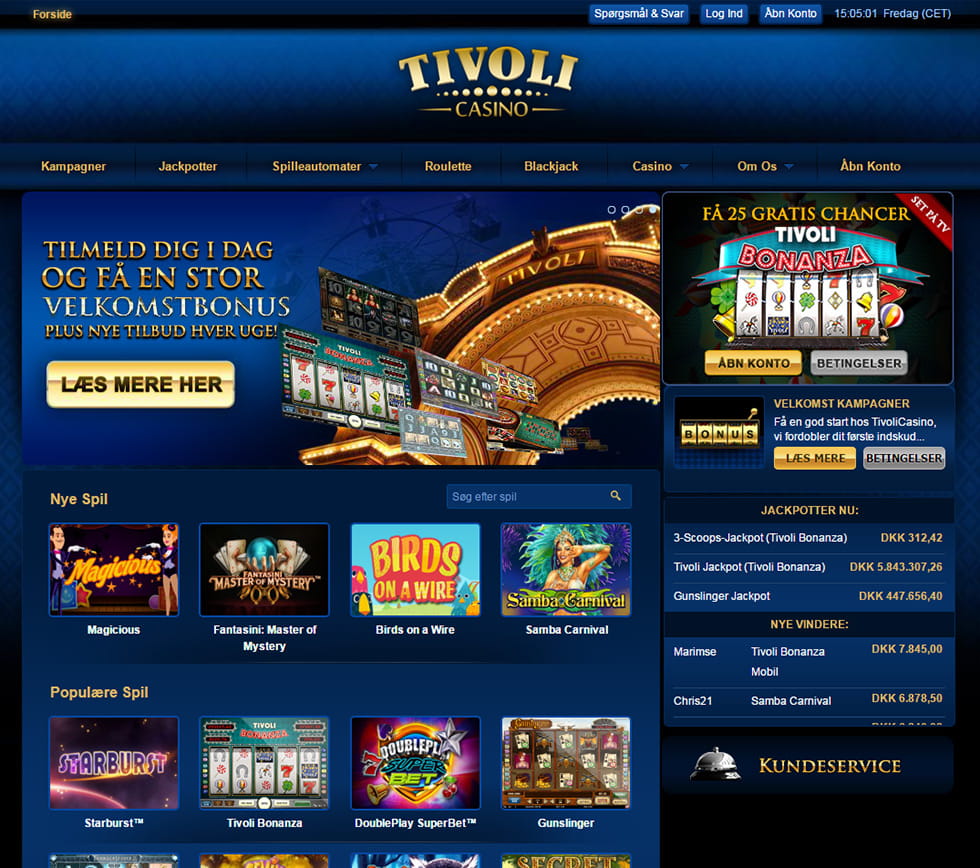 Tivoli Casino Anmeldelse
