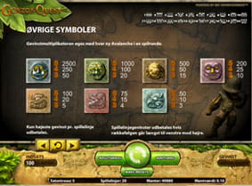 Hvis du er til eventyrs-slots, så er Gonzo's Quest fra NetEnt et af dine bedste bud på en fantastisk online casino oplevelse.