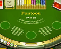 En af de mange fordele ved pontoon er, at du ved at ramme blackjack scorer en udsædvanlig høj gevinst sammenlignet med ved normale blackjack-spil.