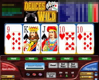 Video poker spillet Deuces Wild